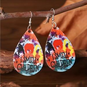 Hocus Pocus teardrop earrings